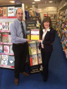 Store Manager at the WHSmith Douglas branch, Simon Nettle