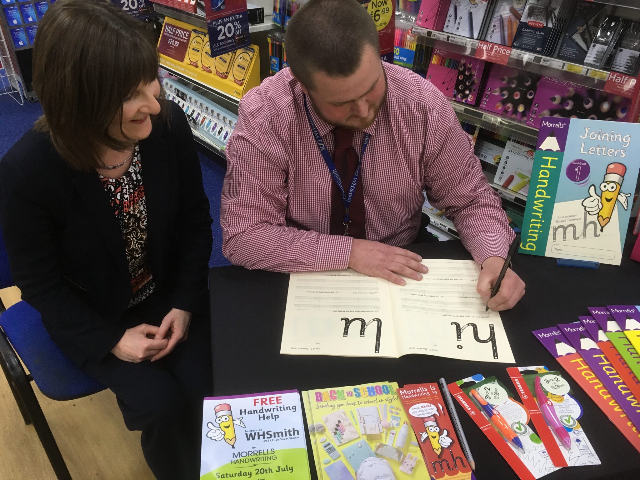 WHSmith Staines workshop