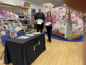 Morrells Handwriting workshop at WHSmith Douglas