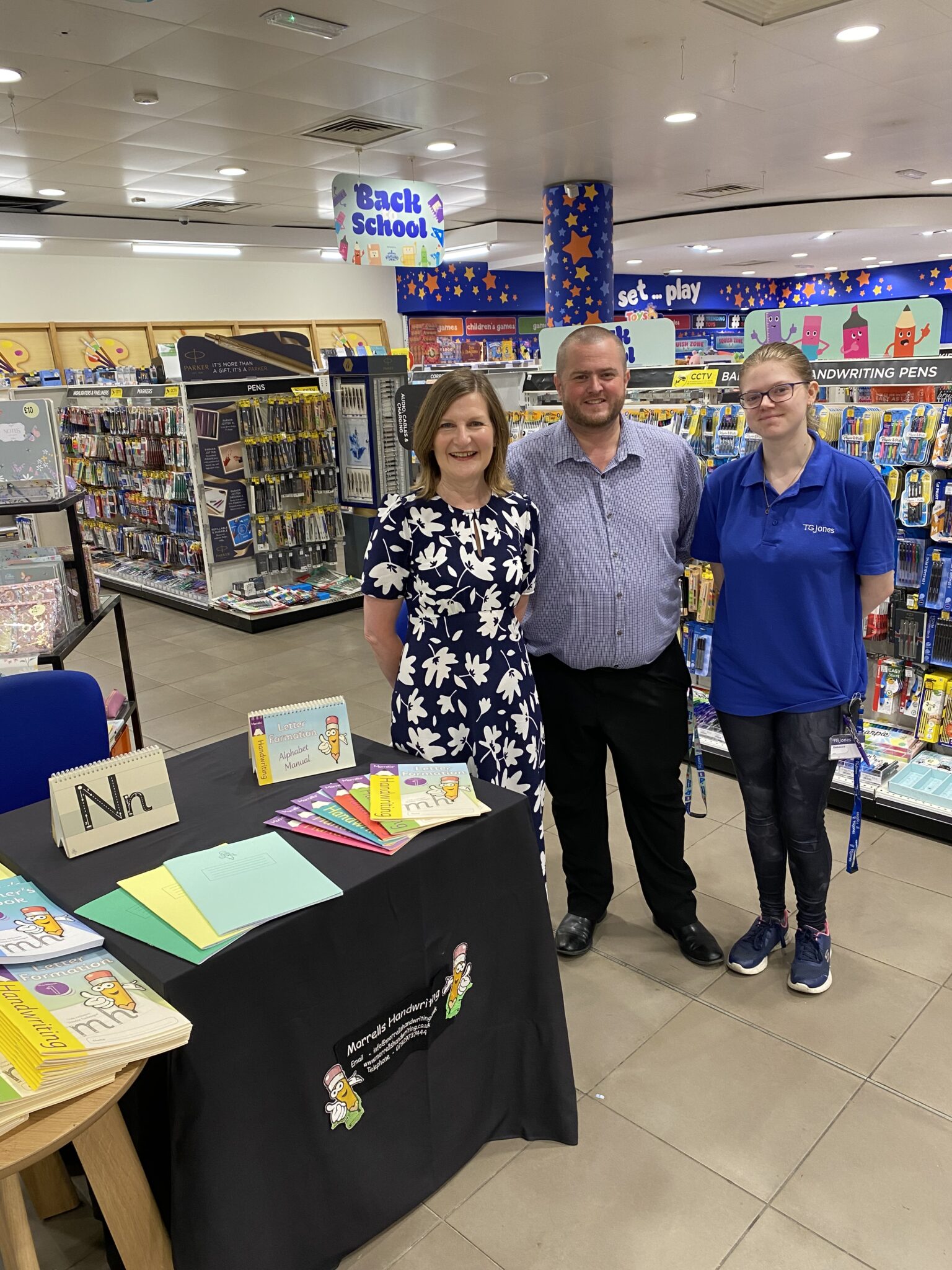 Morrells Handwriting workshop TG Jones Guildford